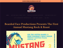 Tablet Screenshot of mustangmusicfestival.com